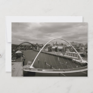Ponte do Milênio Newcastle upon Tyne Convite