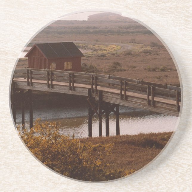 Ponte e porta copos da barraca (Frente)