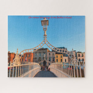 Ponte Ha'penny Dublin Irlanda. Quebra-cabeça