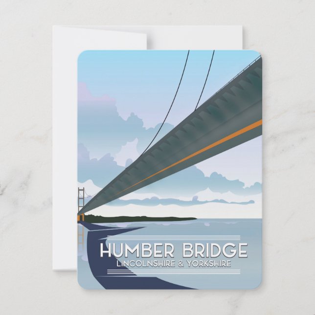 Ponte Humber, Lincolnshire & Yorkshire (Frente)