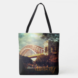Ponte Inferno No Outono, Astoria, NY Tote Bag