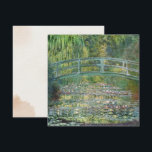 Ponte Japonesa de Claude Monet Arte da Ninféia<br><div class="desc">"O Lago das Nenúfares" (1899) é uma das obras-primas mais amadas de Claude Monet, o pioneiro do Impressionismo francês. Esta pintura icônica retrata a beleza serena de seu jardim particular em Giverny. Uma ponte de madeira japonesa graciosamente arqueada atravessa um lago tranquilo coberto de nenúfares em flor. Monet usa magistralmente...</div>