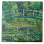 Ponte Japonesa (Water-Lily Pond), Monet<br><div class="desc">Oscar-Claude Monet (14 de novembro de 1840 - 5 de dezembro de 1926) era pintor francês, fundador da pintura impressionista francesa e o praticante mais consistente e prolífico da filosofia do movimento de expressar as suas percepções antes da natureza, especialmente quando aplicada à pintura da paisagem aérea. O termo "impressionismo"...</div>