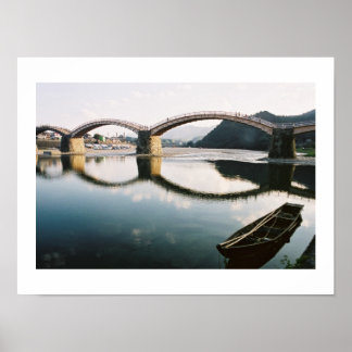 Ponte Kintai: Iwakuni, Poster do Japão