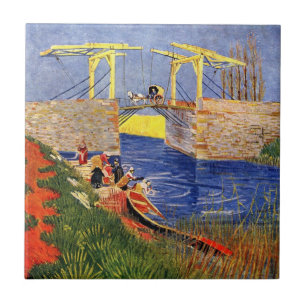 Ponte Langlois em Arles por Vincent van Gogh