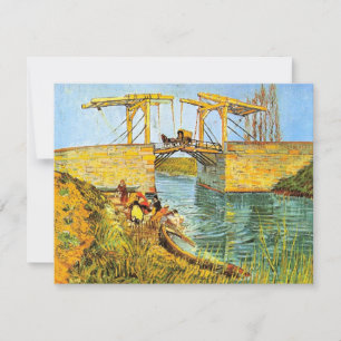 Ponte Langlois em Arles por Vincent van Gogh