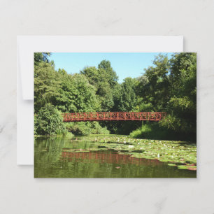 Ponte no lago Centenário na cidade de Ellicott