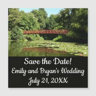 Ponte no lago Centenário na cidade de Ellicott