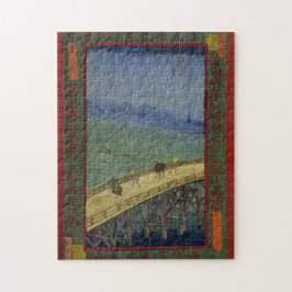 Ponte no quebra-cabeça da chuva