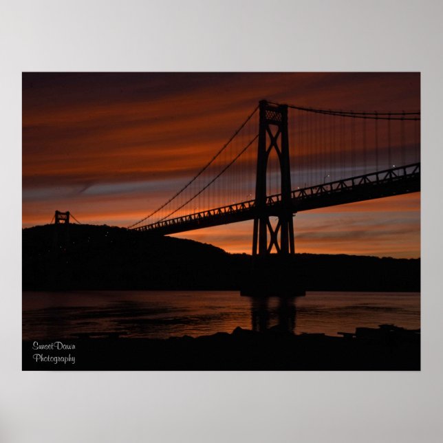 Ponte no Sunset Poster (Frente)