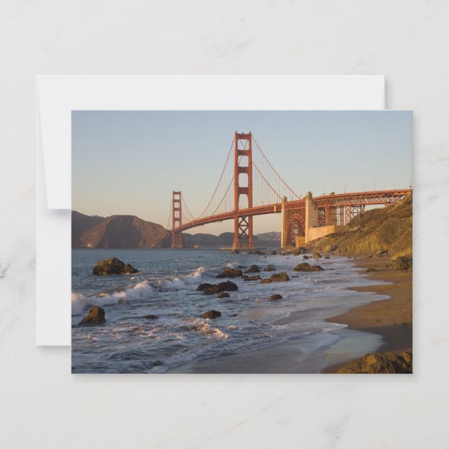 Ponte ouro de Portão de Baker Beach (Frente)