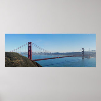 Ponte Poster Ouro de Arte fina