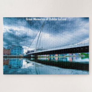 Ponte Samuel Beckett Dublin. Quebra-cabeça