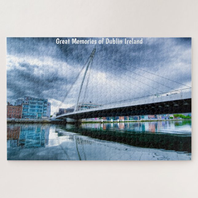 Ponte Samuel Beckett Dublin. Quebra-cabeça (Horizontal)