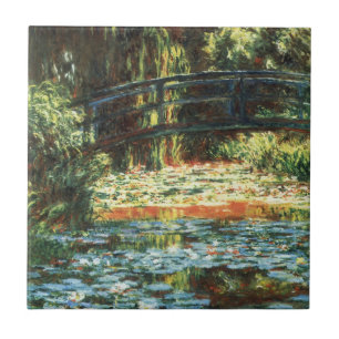 Ponte sobre a Lagoa de Nenúfares por Claude Monet