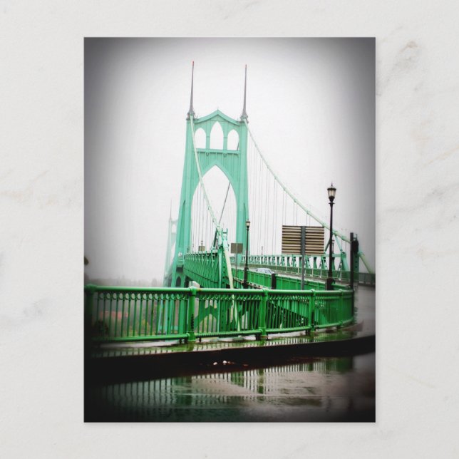 Ponte St Johns Cartão Postal (Frente)