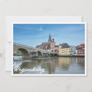 Ponte Stone em Regensburg, Alemanha