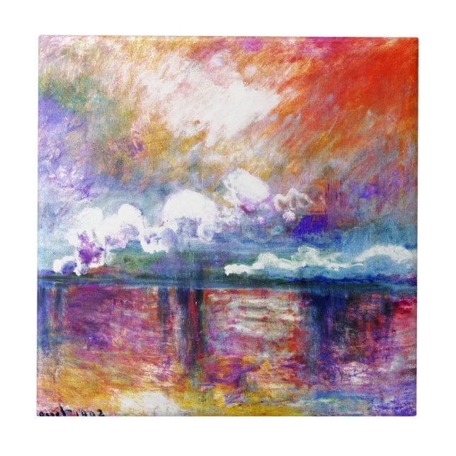 Ponte transversal de Claude Monet Charing (Frente)