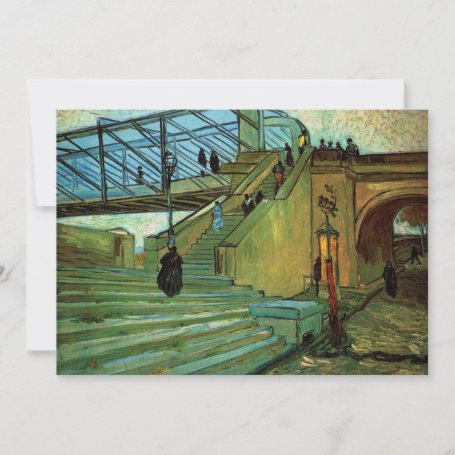 Ponte Trinquetaille de Vincent van Gogh (Frente)