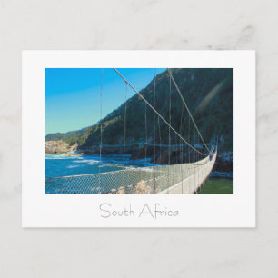 Ponte Tsitsikamma Park África do Sul Cartão postal
