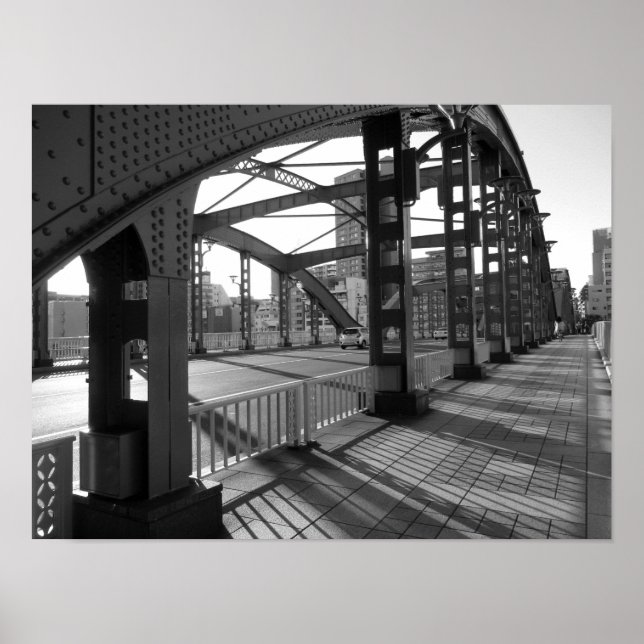 Ponte Umaya: Sumida River, Tokyo Poster (Frente)