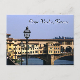 Ponte Vecchio, Florença Cartão postal