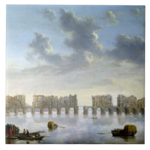 Ponte velha de Londres (óleo), c.1630