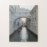 Ponte Venice de Sinais Fotografia Quebra-cabeça de