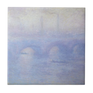 Ponte Waterloo, efeito úmido de Claude Monet