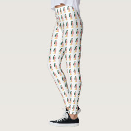 Ponto de Cor: Estilos de Legging com Moda