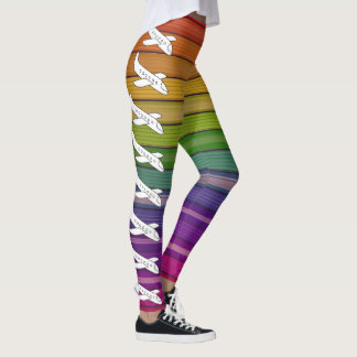 Ponto de Cor: Estilos de Leggings com Moda