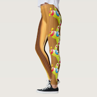 Ponto de Cor: Estilos de Leggings com Moda
