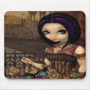 Ponto de entrada - fada Mousepad do steampunk