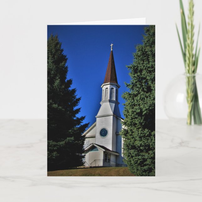 "Ponto de Vista de St. Cathrine" Cartão de Páscoa (Frente)