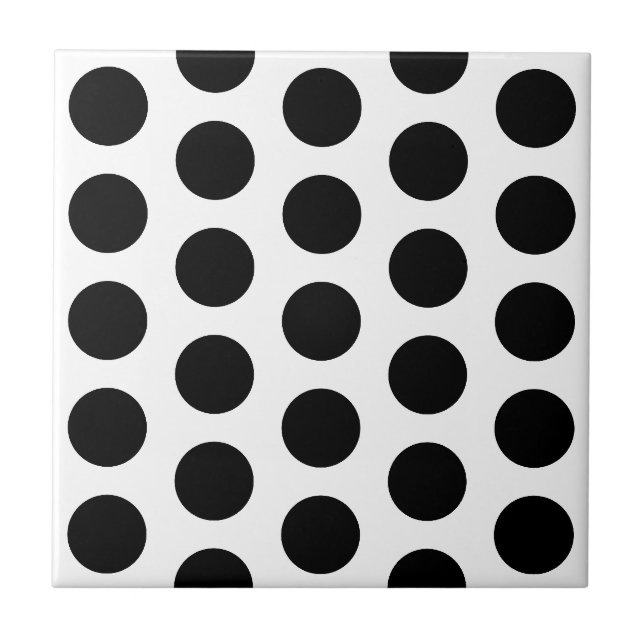 PONTO POLKA PRETO E BRANCO SIMPLES E CHIC PERSONAL (Frente)