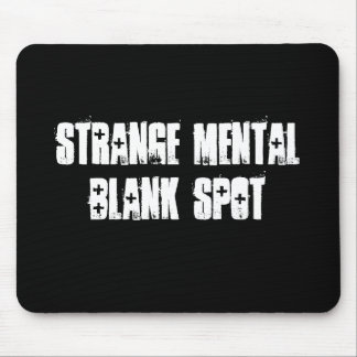 Ponto vazio mental estranho Aa Mousepad
