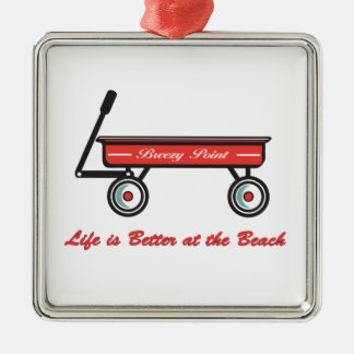 Ponto ventoso pouco ornamento vermelho do vagão