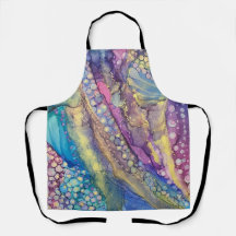 Pontos Coloridos Tinta de Álcool Tinta de Abstrato