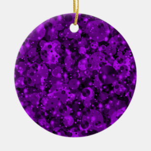 Pontos de Celebração Enfeites de natal 10-Roxo
