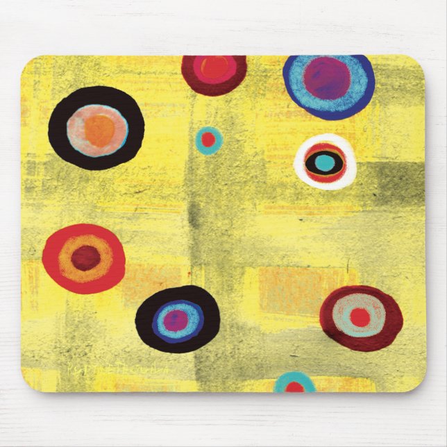 Pontos do Mousepad resfriados, antigos e vermelhos (Frente)