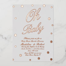 Pontos Dourados do Chá de fraldas Moderno Pression