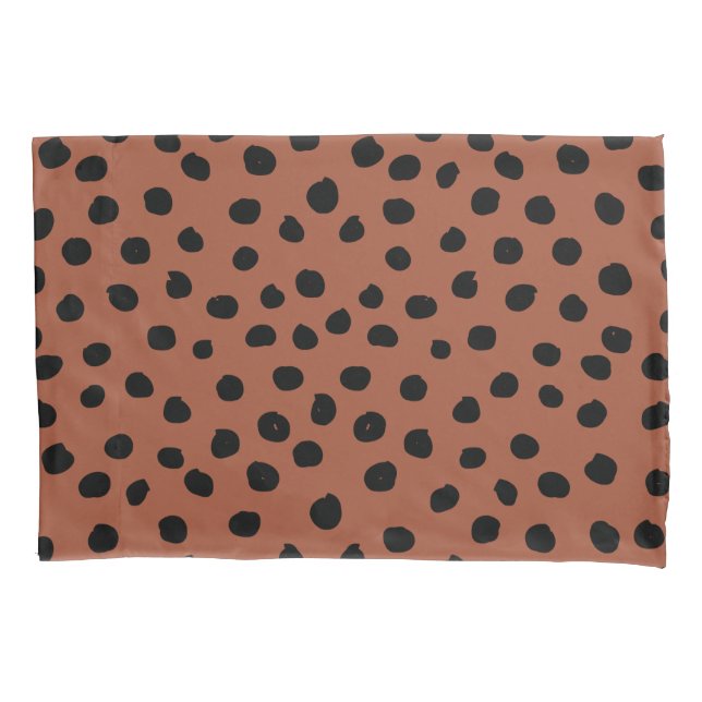 Pontos Impressos do Leopardo Rust Terracotta Cheet (Frente)