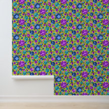 Pontos Polka em Azul Rosa Verde Água Cola e Descol