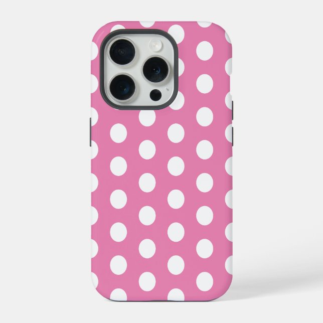 Pontos polka rosa e branco (Verso)