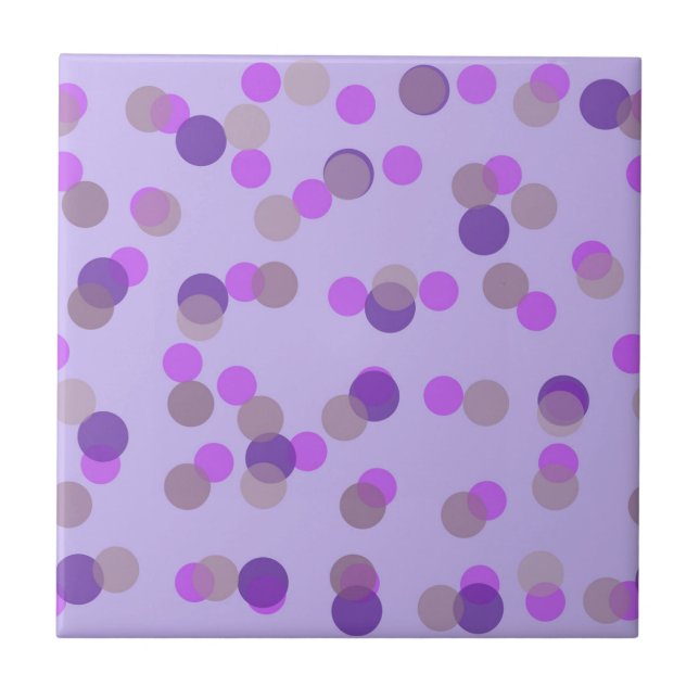 pontos rosa, bege e roxo (Frente)
