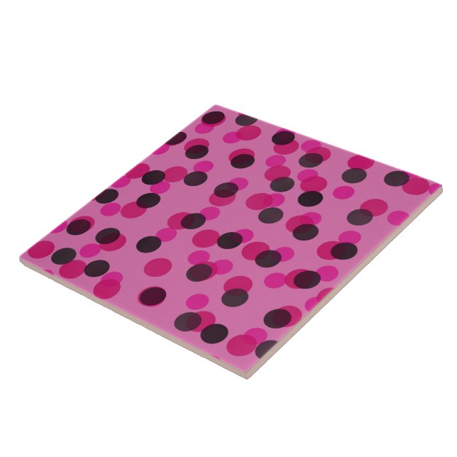 pontos rosa quente e preto (Lateral)