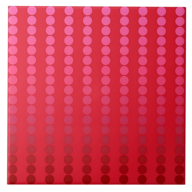 Pontos satíricos - tons de vermelho profundo (Frente)