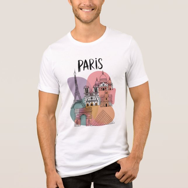 Pontos Turísticos de Paris – Viagem Ilustrada Colo (Frente)