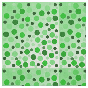 Pontos verdes menta, Tecido