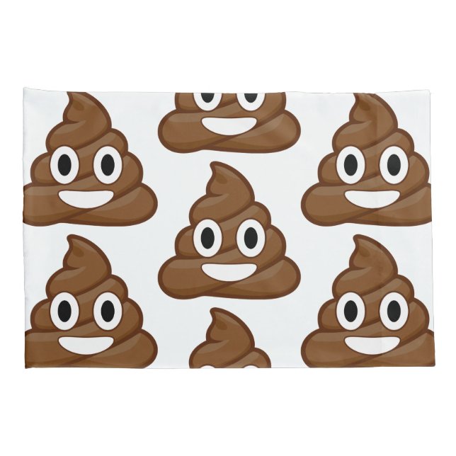 poo emoji travesseiro estacas (Parte Traseira - Direita)